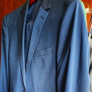 3 SUITS 33 waist Kenneth Cole Reaction suits (BLACK, NAVY, GRAY) 2 FREE shirts